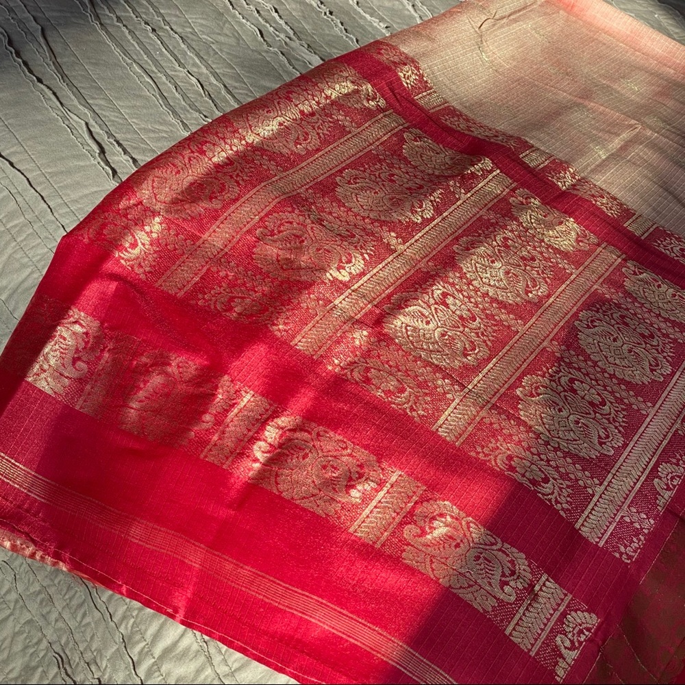 💝 SARI SAREE Indian Custom-Made Dress, Top & Skirt